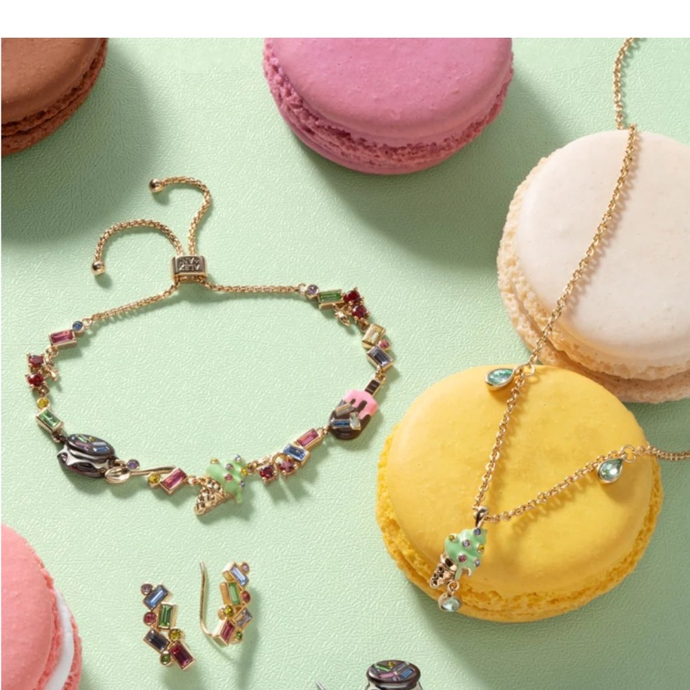 ALEX ANI Ice Cream Pendant Necklace